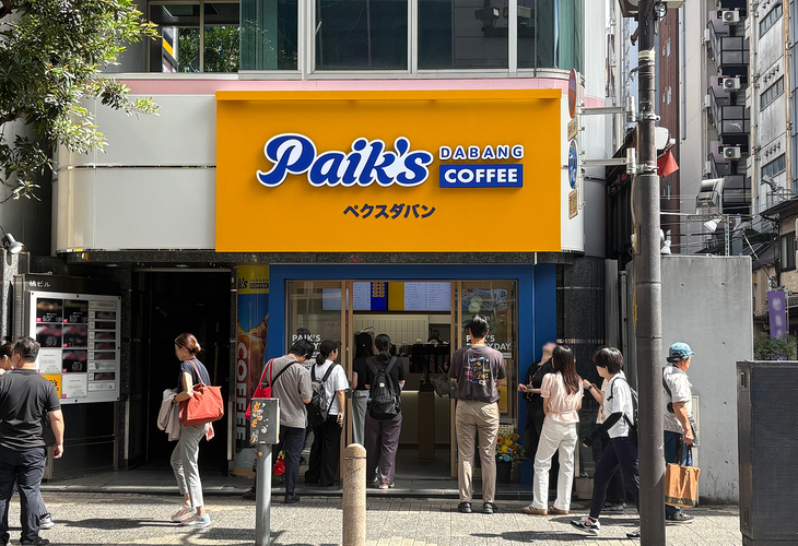 더본코리아 빽다방, 일본 도쿄에 1·2호점 개장