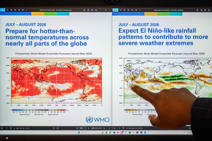 SWITZERLAND-WEATHER-CLIMATE-EL NINO