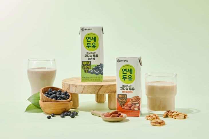 연세유업이 '연세두유 뼈를 생각한 고칼슘 두유'를 리뉴얼했다. 사진=연세유업