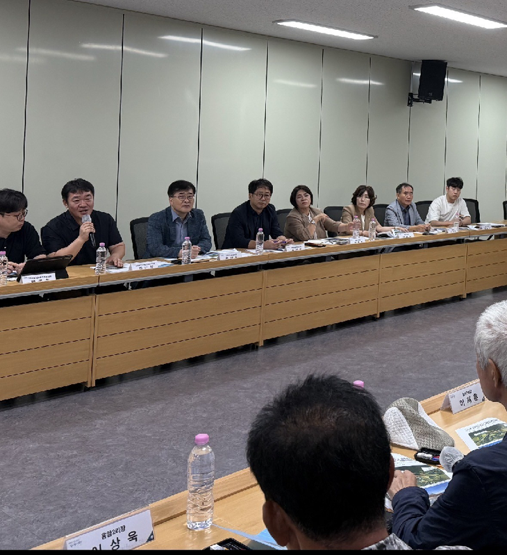 신림면 일원 지방도 관련 주민간담회
