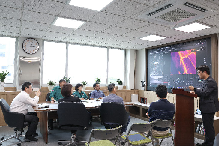 원격드론 운영 시연회