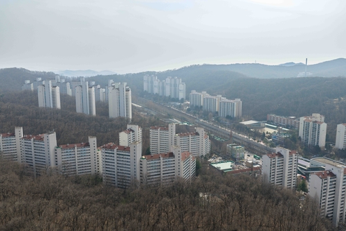 군포 한라주공4단지1차 아파트 전경