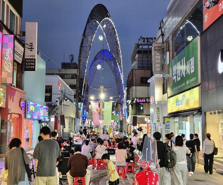 포항 중앙상가, 15주간 문화거리로 변신