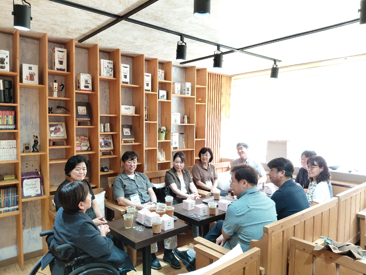 박영림 의원, 장애인직업재활시설협회 춘천시지부 간담회