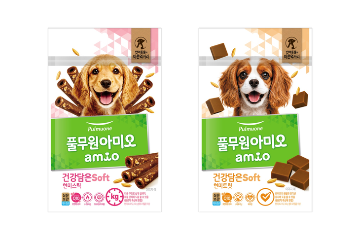 풀무원 '풀무원아미오' 신제품 '건강담은 Soft 현미간식' 2종. 사진=풀무원