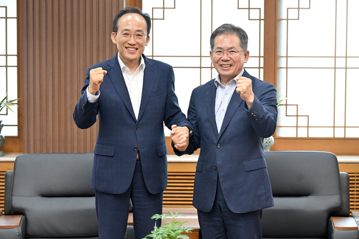 김진열 군위군수-추경호 대구시장 회동