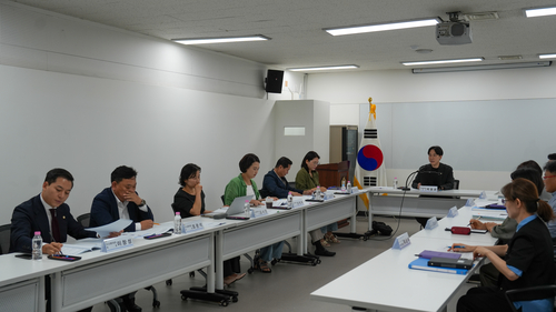안양시의회 도시교통위원회-집행부 24일 간담회 개최