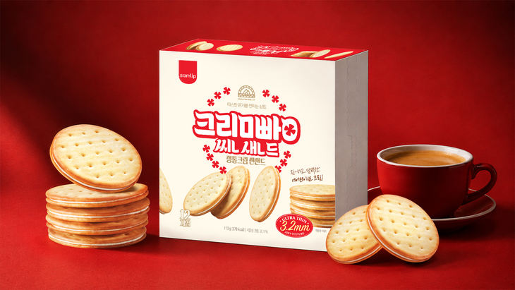 삼립 정통크림빵 씬샌드