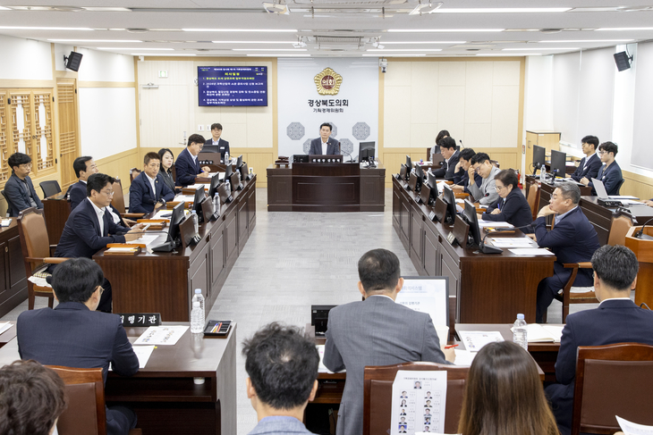 경북도의회 기획경제위, 철강 경쟁력·지역상권 활성화 제도 정비