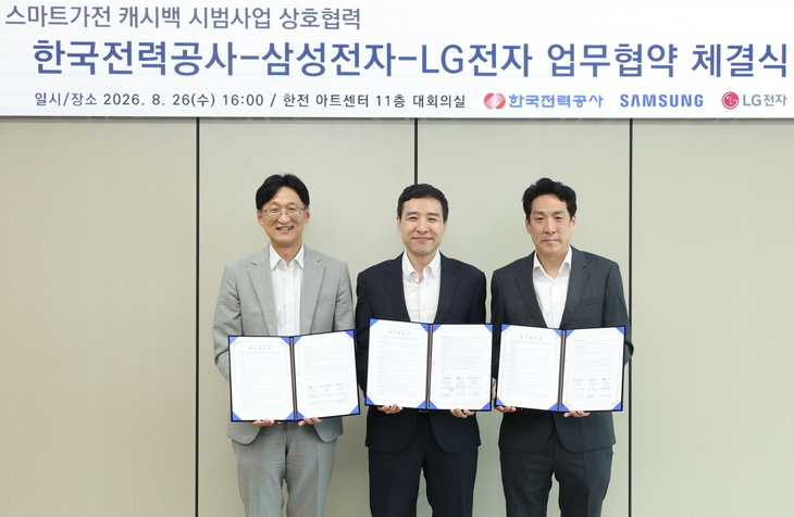 '스마트가전 캐시백 시범사업' 추진을 위한 업무협약(MOU)