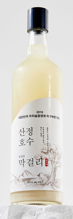 2026년 대한민국 우리술 품평회 대상 수상- 포천 '산정호수동정춘막거리'