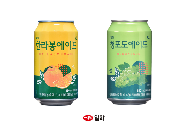 일화가 청포도에이드와 한라봉에이드를 멕시코에 처음 공식 수출한다.