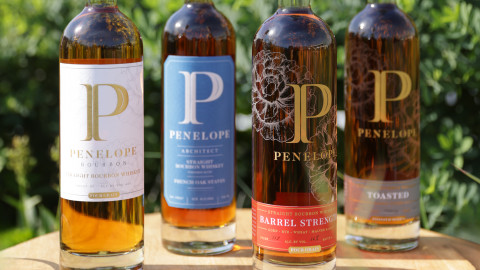 MGP의 대표 프리미엄 아메리칸 버번 위스키 브랜드 '페넬로페(Penelope)'