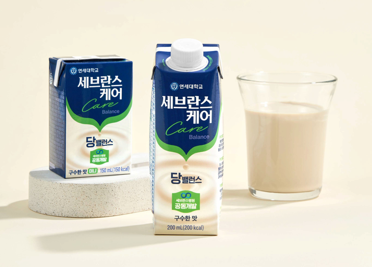 세브란스케어 당밸런스 구수한맛, 사진=연세유업