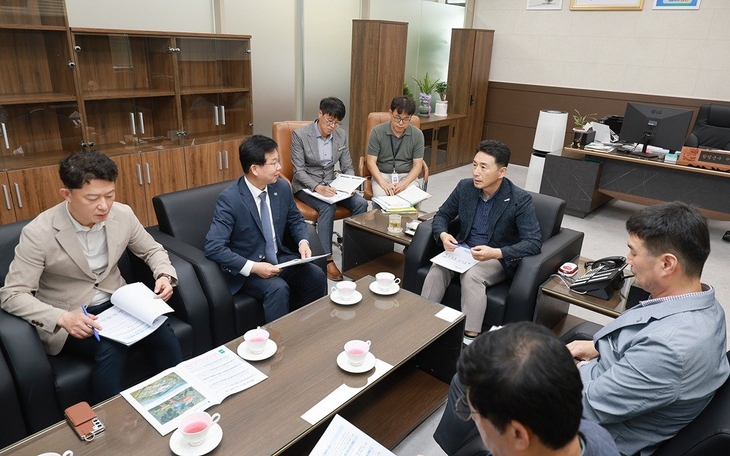 함평군, 광산구와 빛그린산단 미래산업·인프라 협력