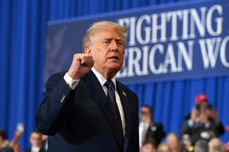 US-PRESIDENT-TRUMP-CAMPAIGNS-WITH-CONGRESSMAN-MIKE-LAWLER-IN-NEW