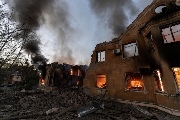 UKRAINE-CRISIS/ATTACK-KRAMATORSK