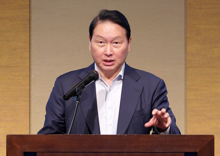 개회사 하는 최태원 대한상의 회장