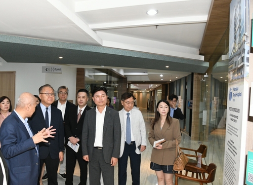 부천시 방문단 28일 만다야 로얄 병원 뿌리(Mandaya Royal Hospital Puri) 방문