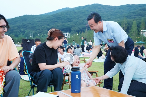 의왕시 '2025년 돗자리 문화살롱' 운영 현장
