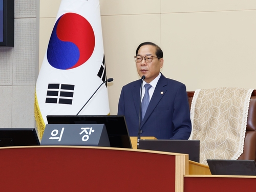 박병권 부천시의회 의장  1일 제294회 제1차 정례회 개회 선포