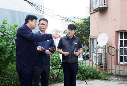 파주시 8월25일 금촌동 도로 개설 건의 현장 점검