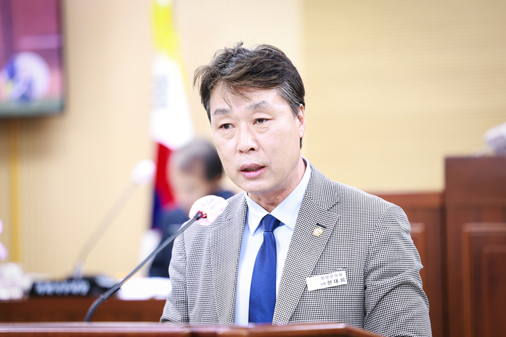 상반기 몰린 공사에 청양 지역업체 '숨가쁨'…한대희 군의원 “신속집행 손봐야