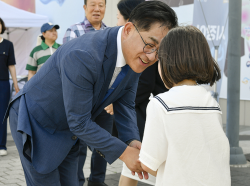 이기형 김포시장 5일 김포아트빌리지에서 '시장이ON다!' 이동시장실 2회차 운영