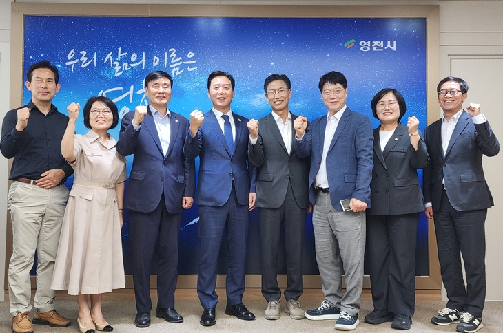 오중기 민주당 경북도당위원장, 영천서 현장 행보…“지역 현안 해결에 당력 집중