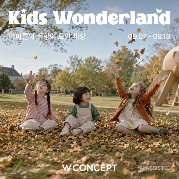 W컨셉, 추석 맞아 연중 최대 '키즈 원더랜드' 개최