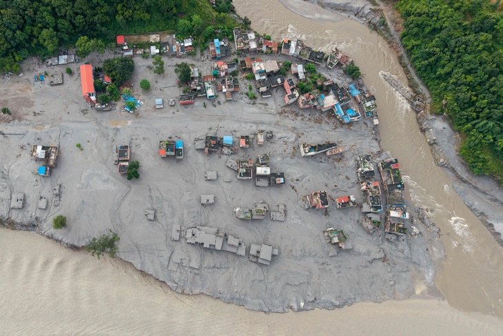 NEPAL-WEATHER-LANDSLIDE-FLOODS
