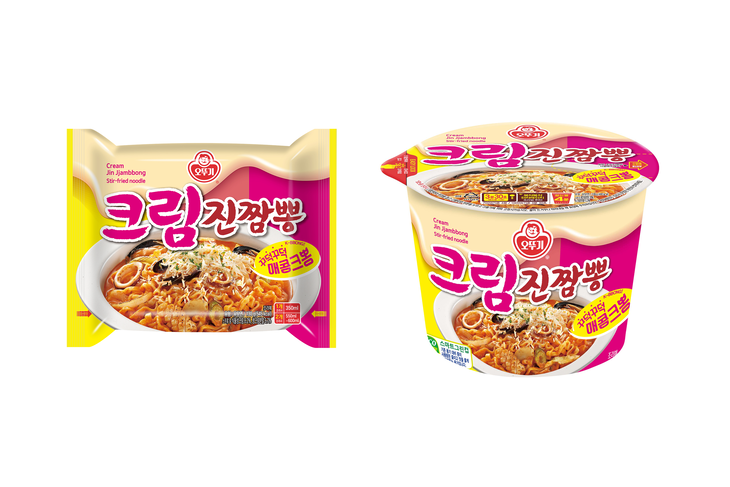 리뉴얼된 오뚜기 크림진짬뽕. 사진=오뚜기