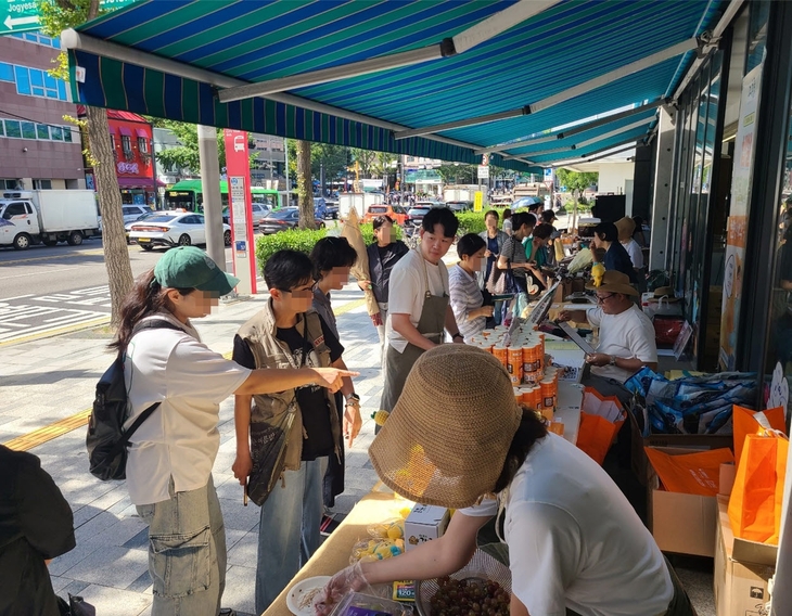 서울 한복판서 통했다…고흥 농특산물 1,600만원 판매