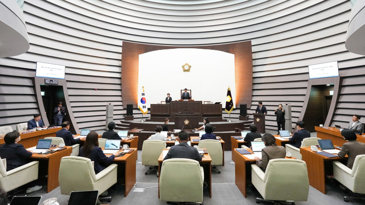 광주시의회는 10일 제326회 제1차 정례회를 마무리했다. 제공=광주시의회