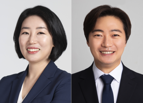 김포시의회 유매희-김재상 의원(오른쪽)