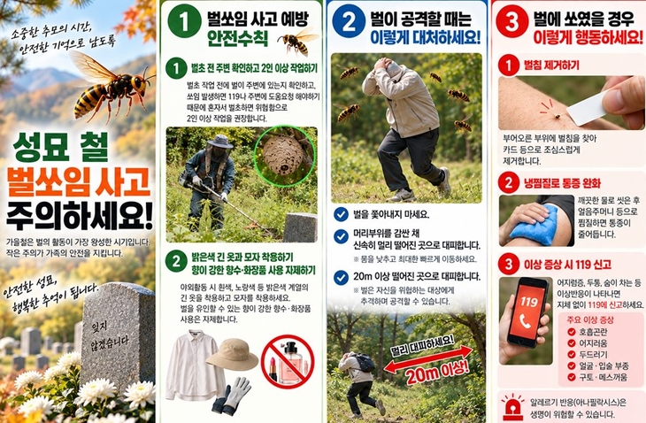 부산소방재난본부에 따르면 올해 1월부터 9월 13일까지 부산에서 벌 쏘임으로 148명이 병원으로 이송됐다. 지난해 같은 기간 91명보다 62.7% 늘었다.