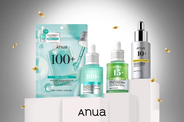 더파운더즈가 운영하는 뷰티 브랜드 아누아(ANUA)는 일본 베스트 코스메틱 어워드에서 누적 100관왕을 돌파하는 성과를 거뒀다. 2023년 11월부터 2026년 6월