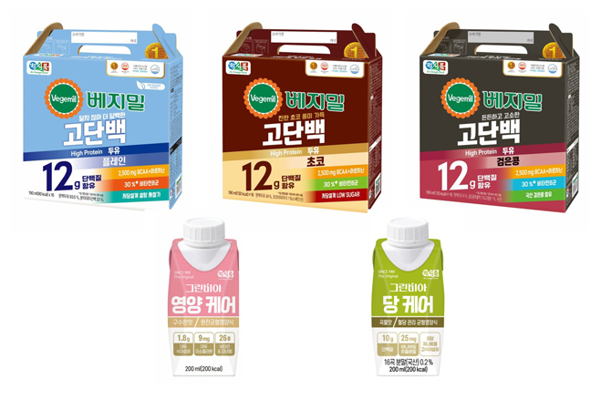 정식품이 고단백·저당 제품을 앞세운 추석 선물세트를 선보인다.