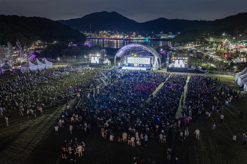 2025년 제21회 의왕백운호수축제 개최 현장