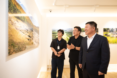 정덕영 양주시장 회암사지 사진전 라운딩