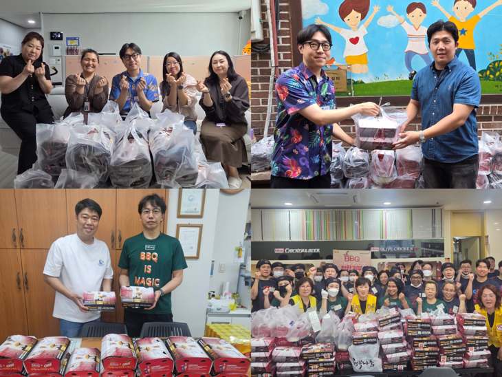 BBQ, 이달 치킨 1000마리 나눔…올해 누적 1만8000마리