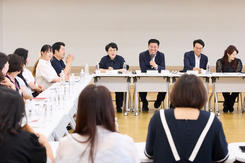 정덕영 양주시장-안민석 경기도교육감 교육현안 논의