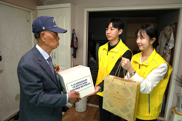 오뚜기, 추석 맞아 6·25 참전유공자 간편식 후원