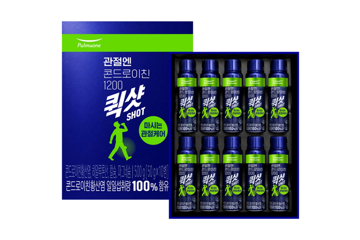 풀무원헬스케어 관절엔 콘드로이친 1200 퀵샷. 사진=풀무원헬스케어