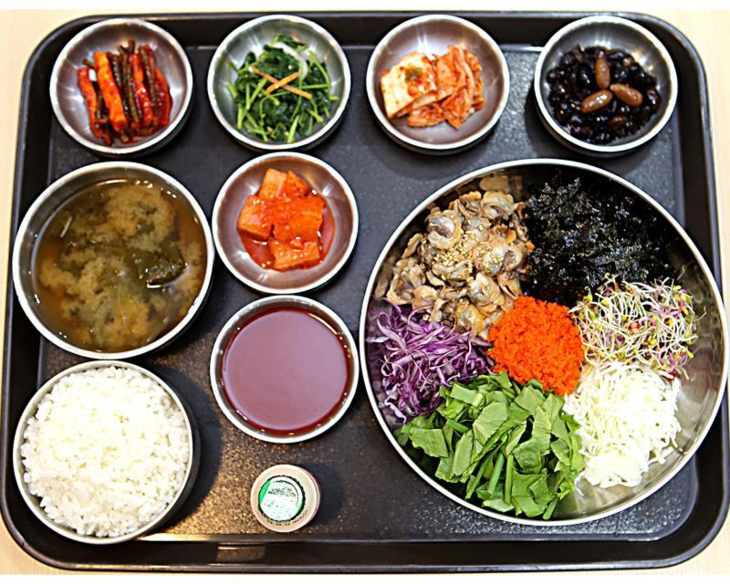 보성꼬막비빔밥. 사진=한국도로공