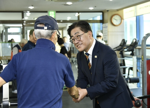 이기형 김포시장 추석 전 23일 시회복지시설 위문