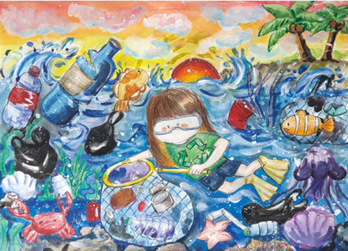 안양시 '2026년 환경사랑보전 글-그림 공모전'- 동안구 고학년부 대상- 환경을 위해 해야할 것