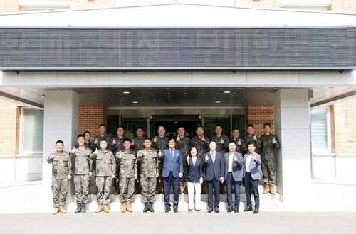 손배찬 파주시장 육군 제1보병사단 방문