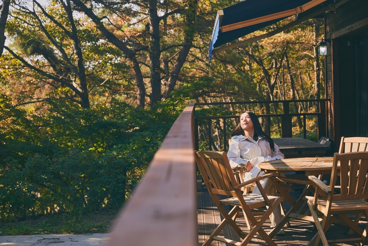 가을빛 물드는 해남 흑석산서 힐링하세요