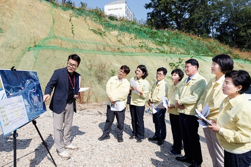 의왕시의회 30일 2026년 제1차 정례회 대비 주요 사업장방문- 백운밸리 종합병원 설립